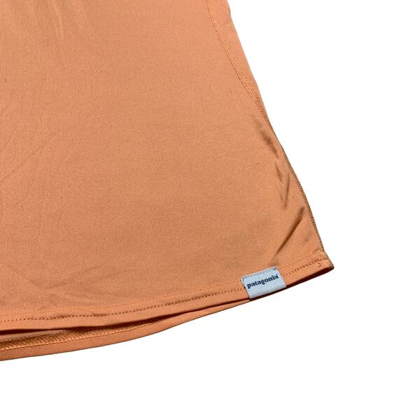 Patagonia Orange Short Sleeve Base Layer Size Medium - Picture 3 of 7